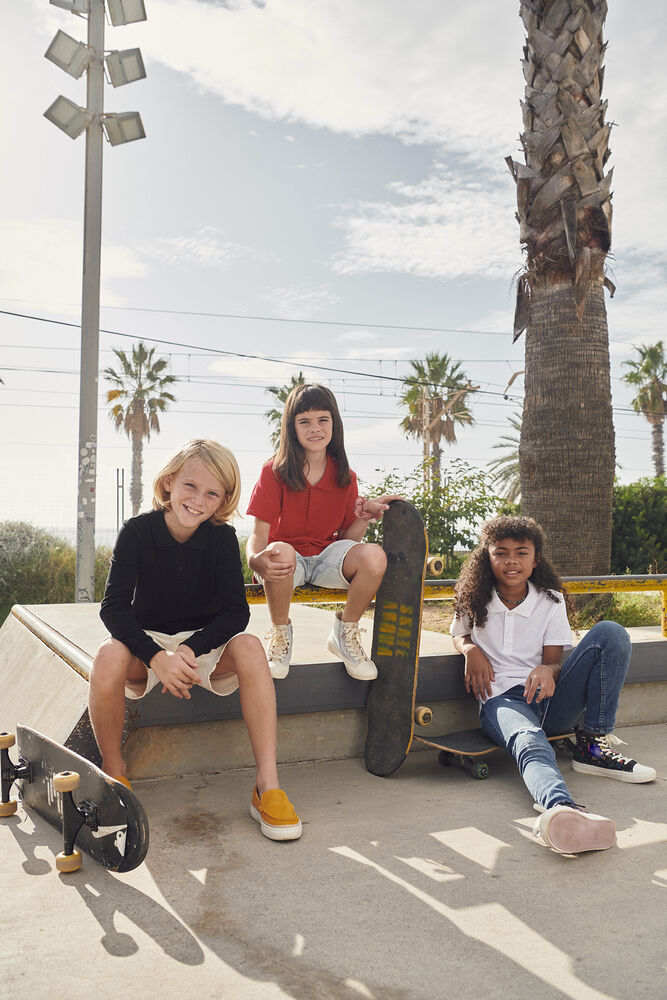 Basic Polo L/S Junior