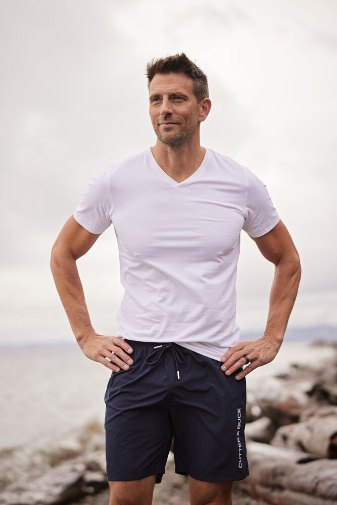 Cutter & Buck Surf Pines Swim Shorts Herrbadshorts - Marinblå