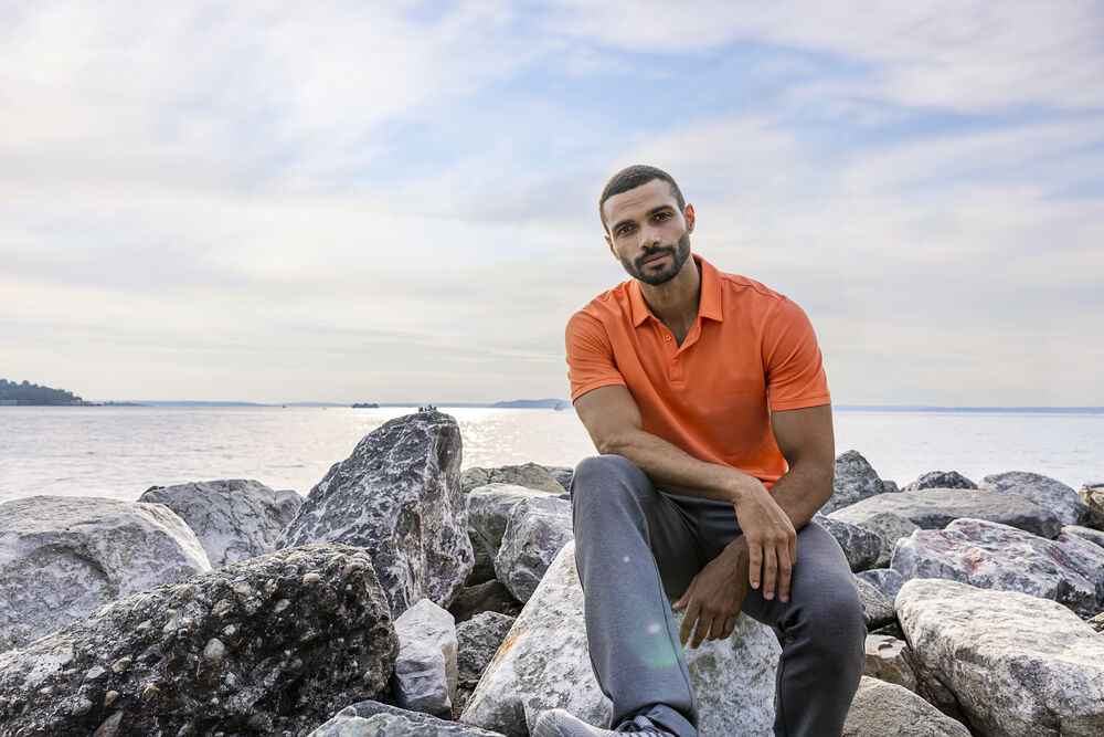Oceanside Piké Stretch Polo Men
