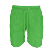 Cutter & Buck Surf Pines Herrbadshorts – Limegrön