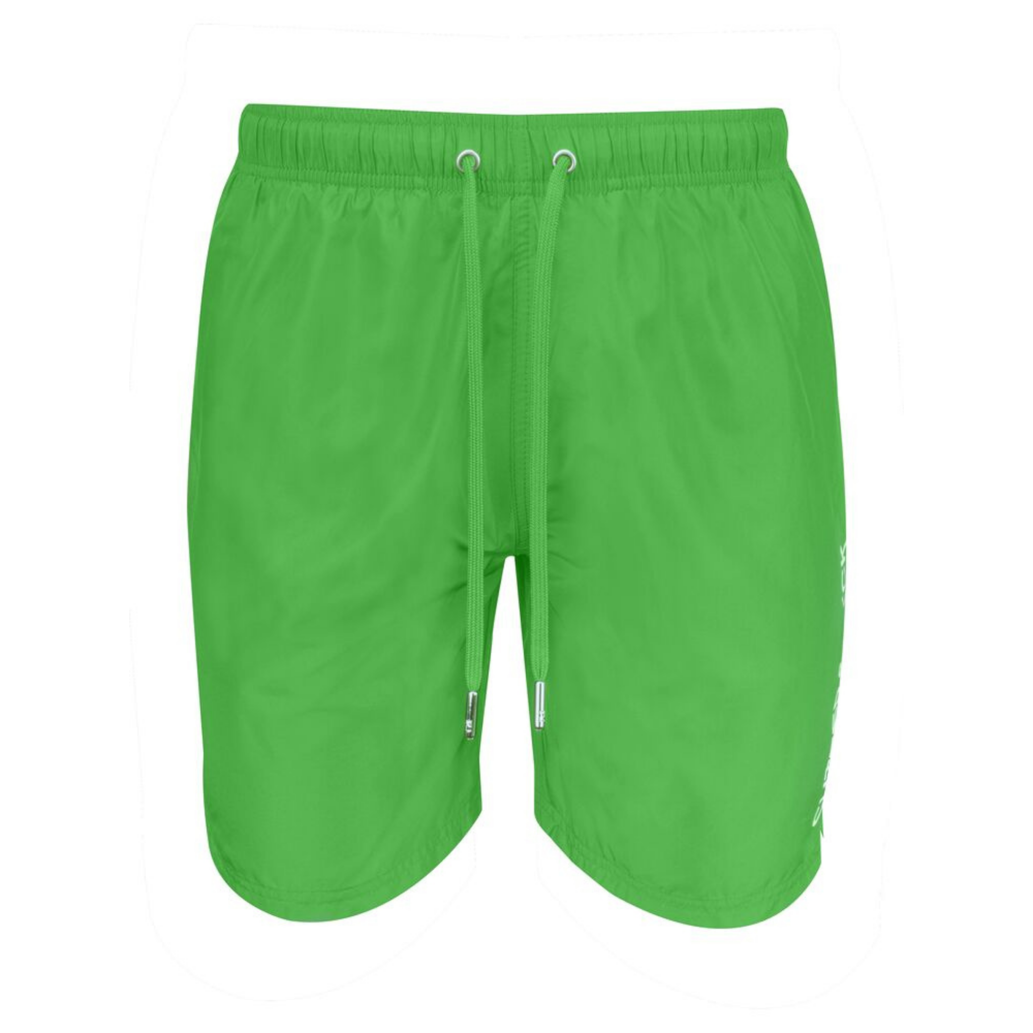Cutter & Buck Surf Pines Herrbadshorts – Limegrön