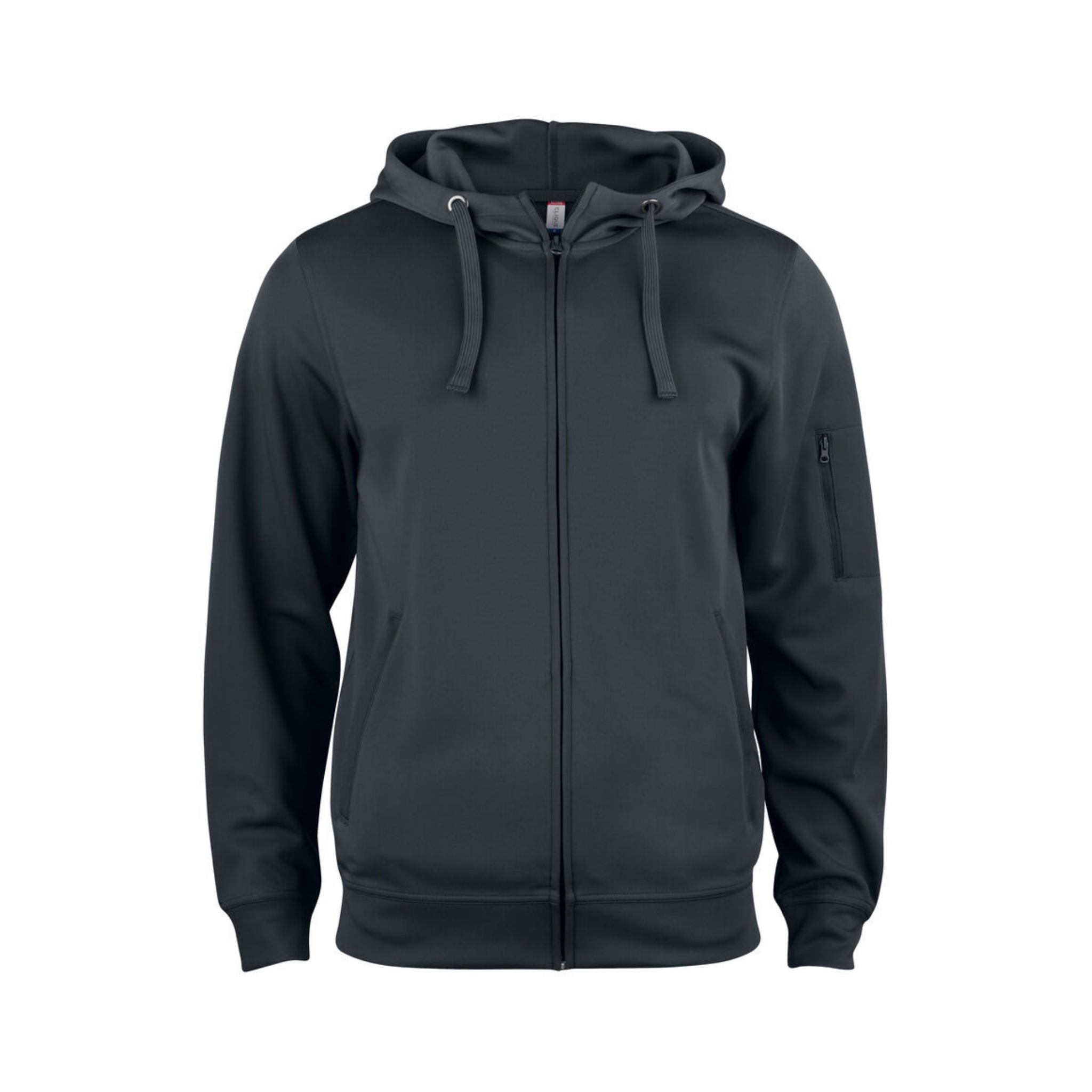 Basic Active Hoodie Full Zip