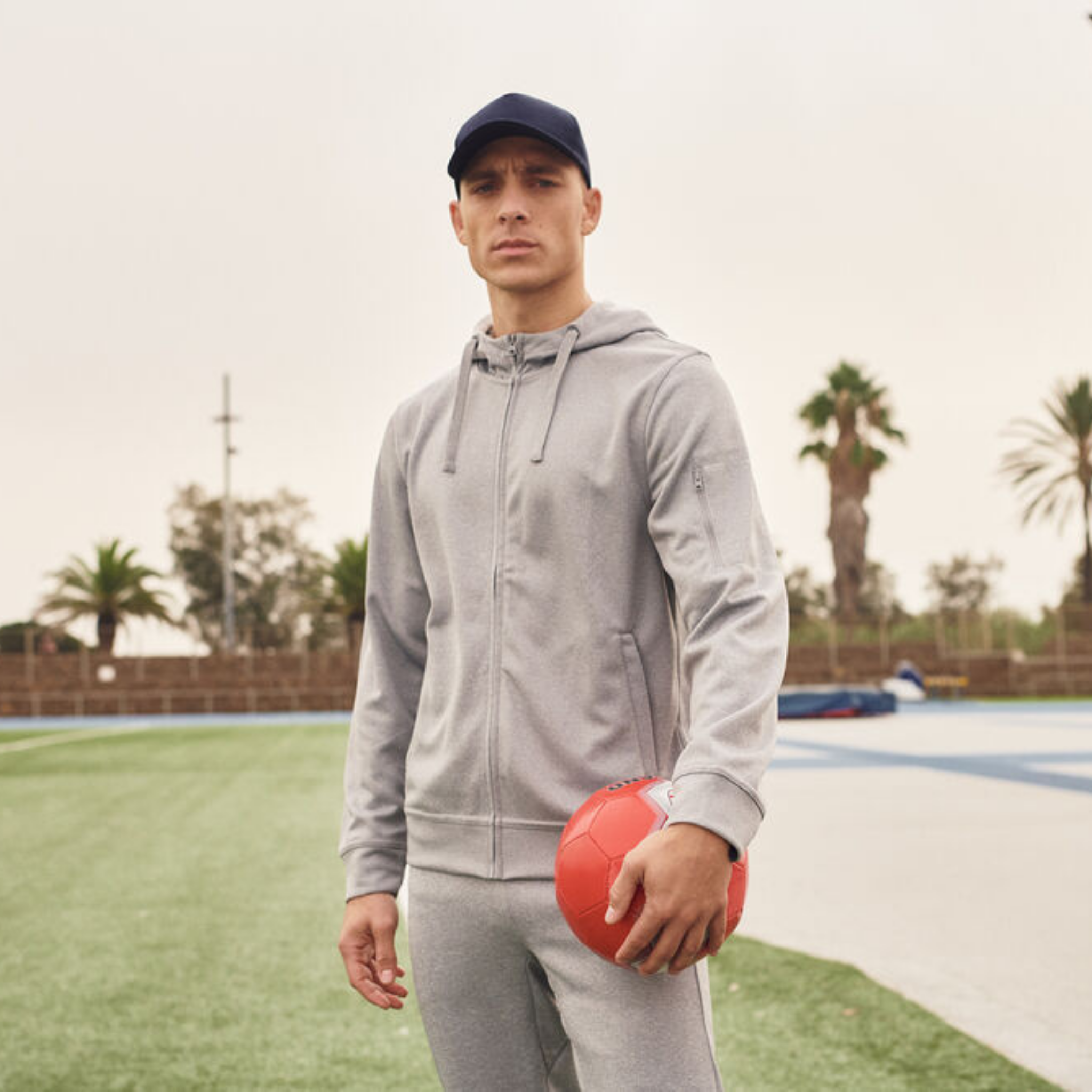 Basic Active Hoodie Full Zip
