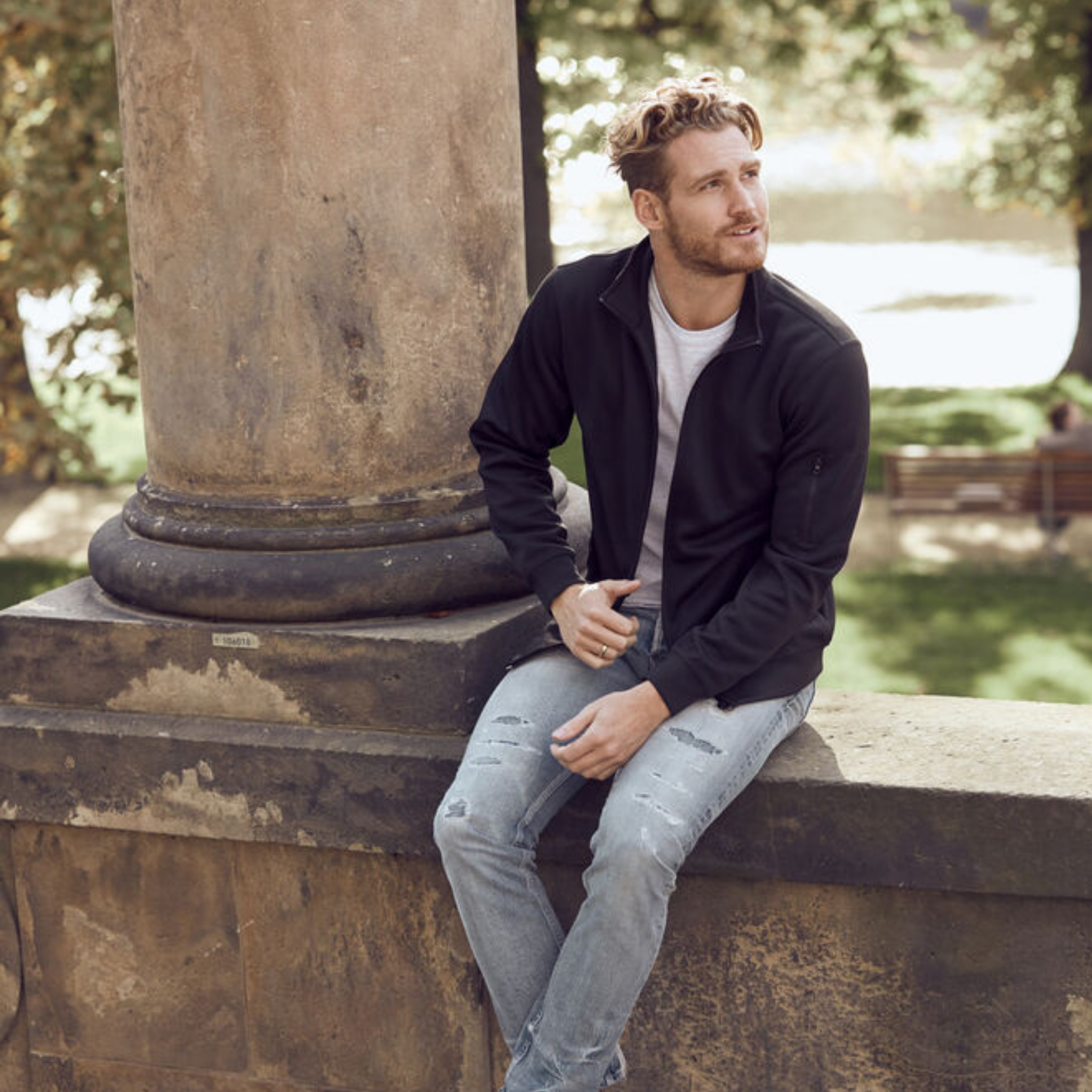 Basic Active Sweatshirt Cardigan