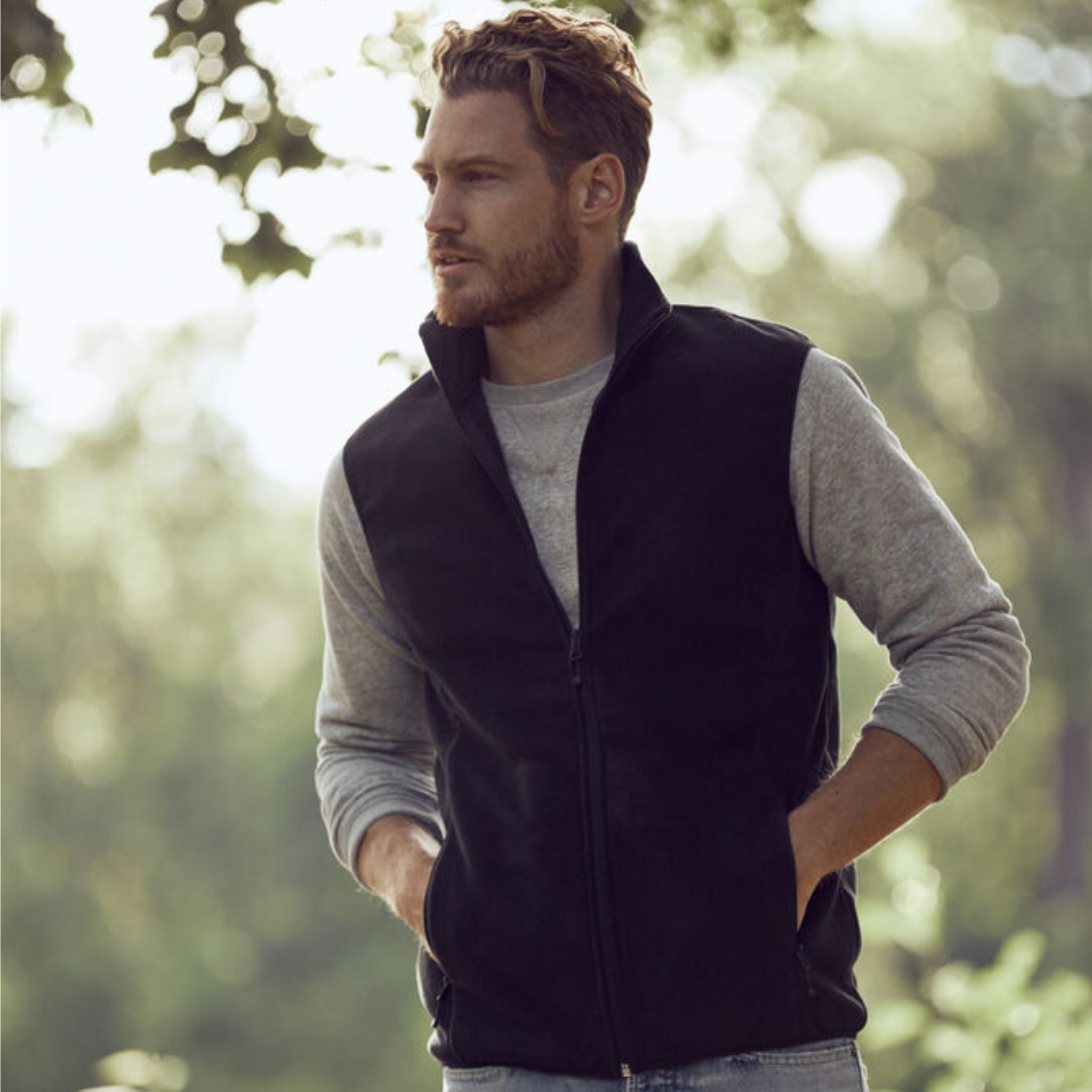Basic Polar Fleece Vest