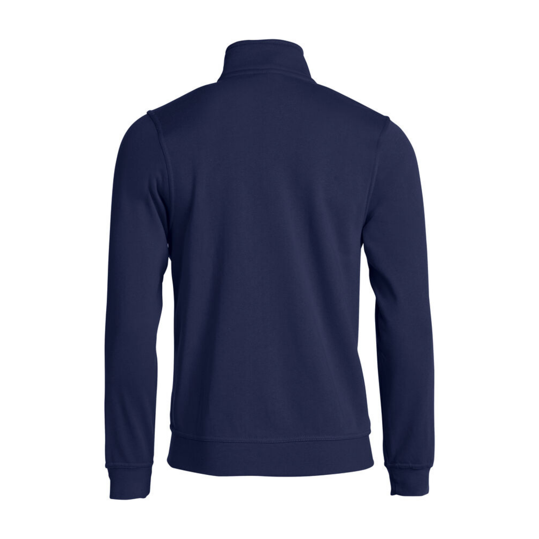 Basic Sweatshirt Cardigan Full Zip