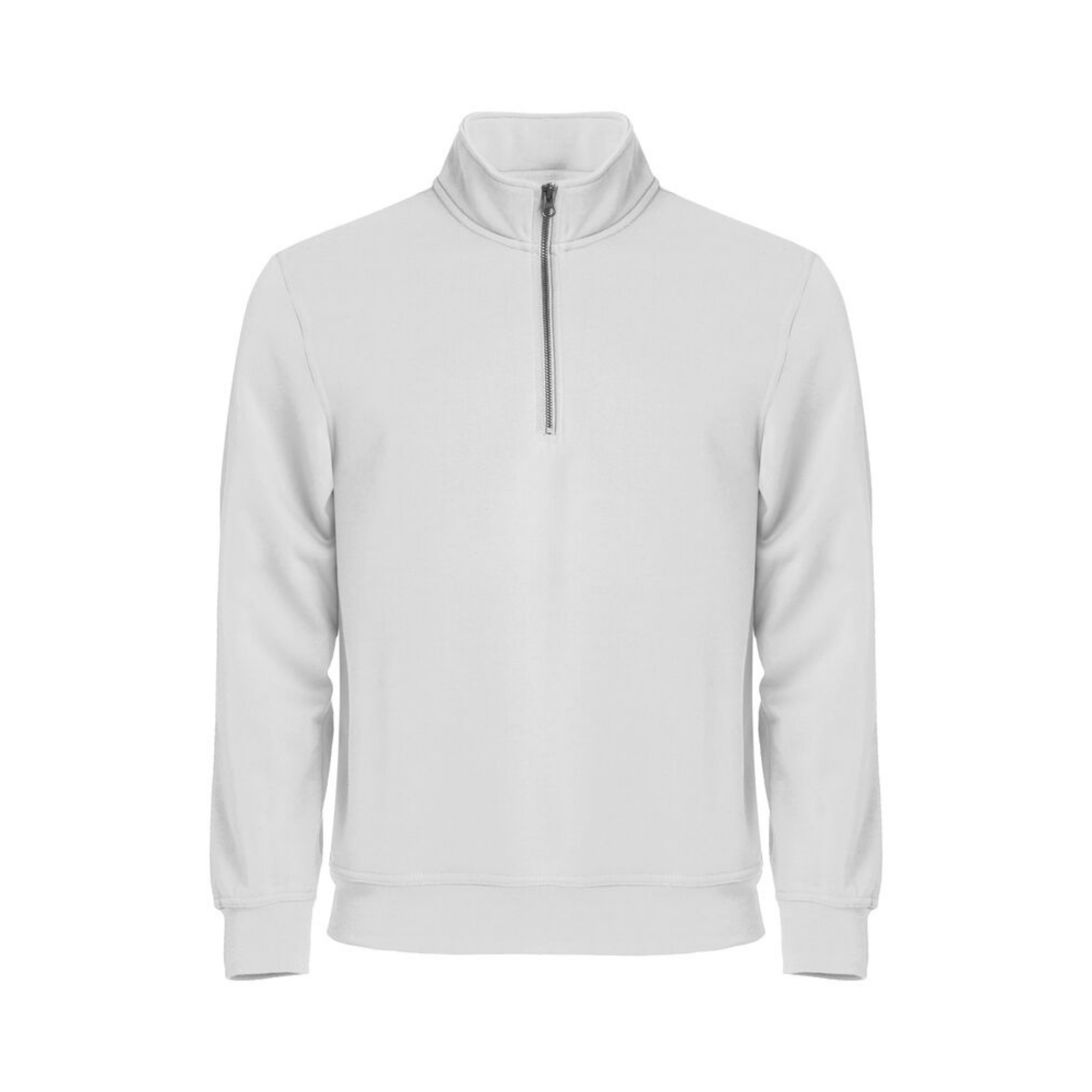Basic Sweatshirt Half Zip