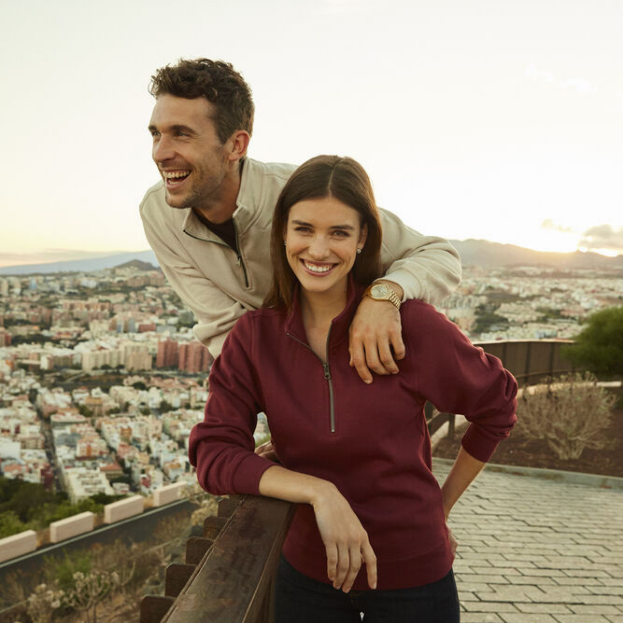 Basic Sweatshirt Half Zip