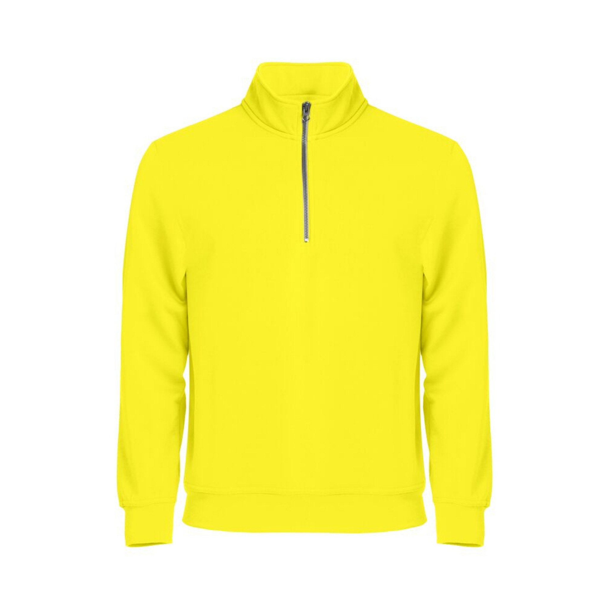 Basic Sweatshirt Half Zip