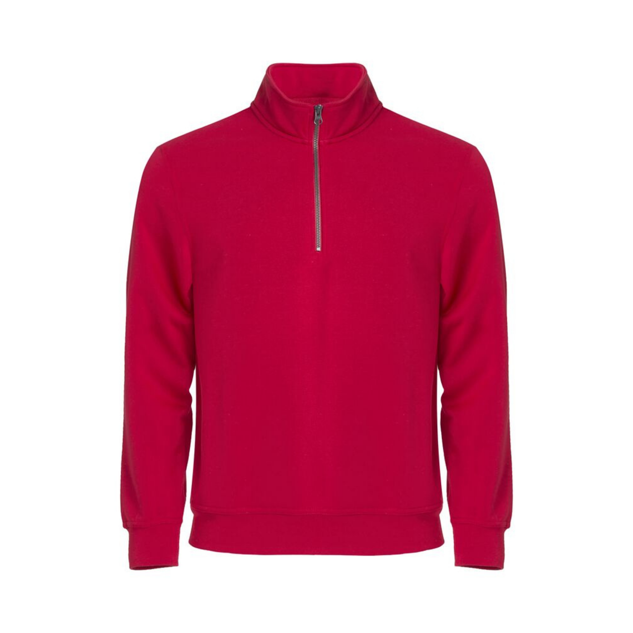Basic Sweatshirt Half Zip