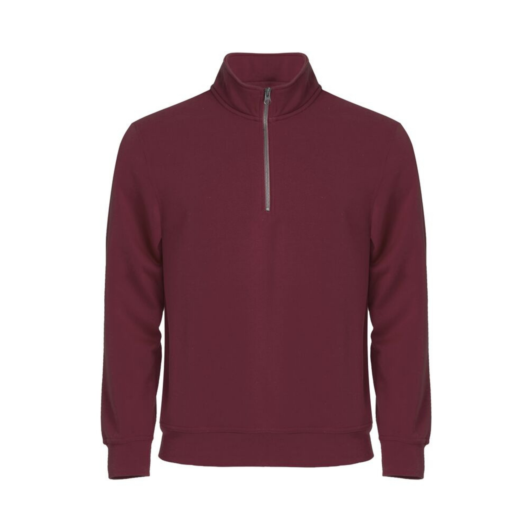 Basic Sweatshirt Half Zip