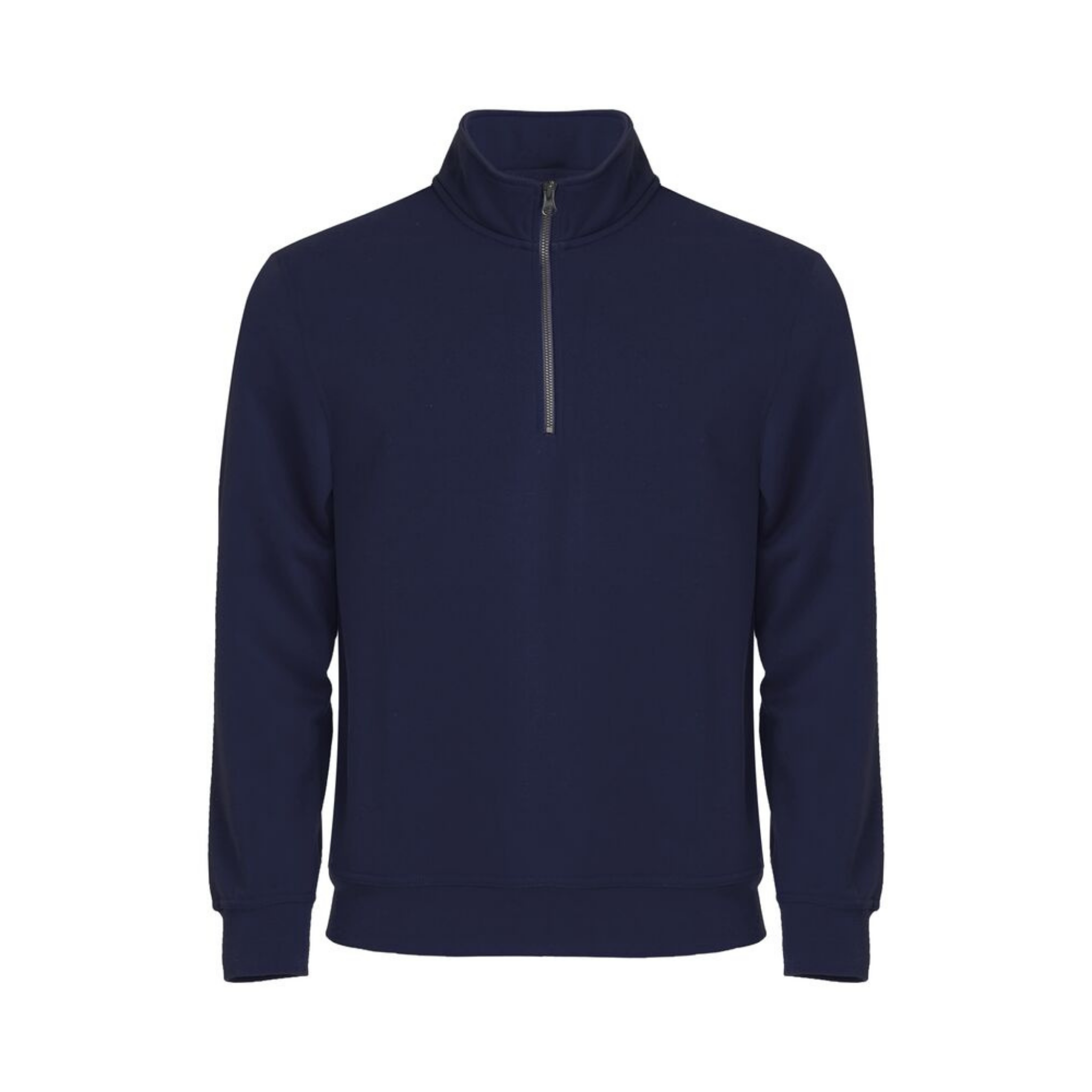 Basic Sweatshirt Half Zip