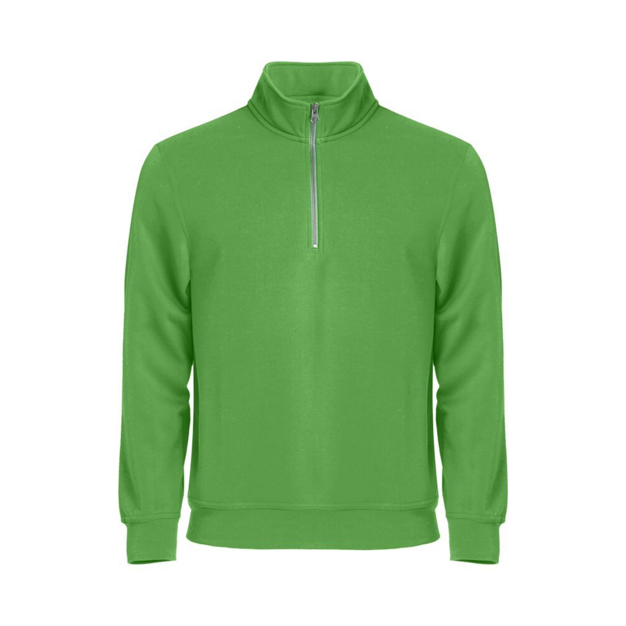 Basic Sweatshirt Half Zip