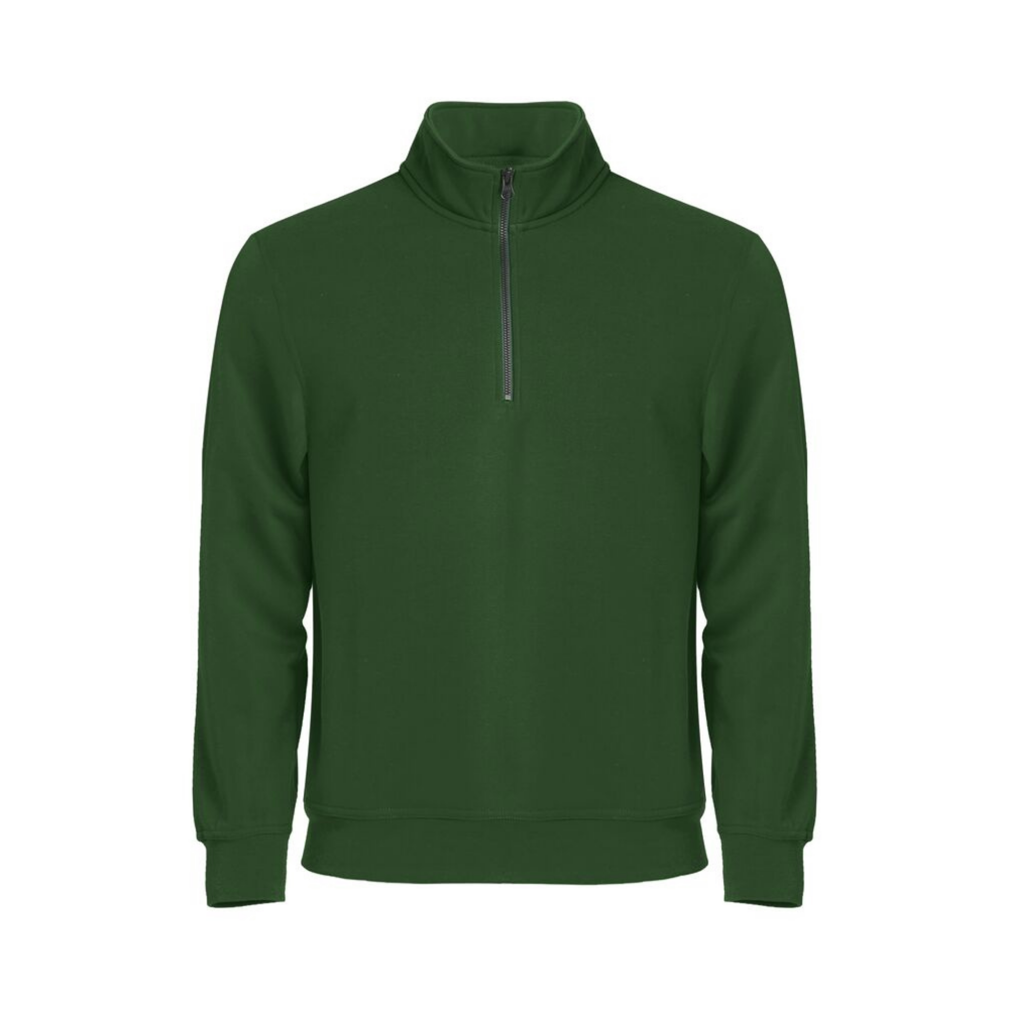 Basic Sweatshirt Half Zip