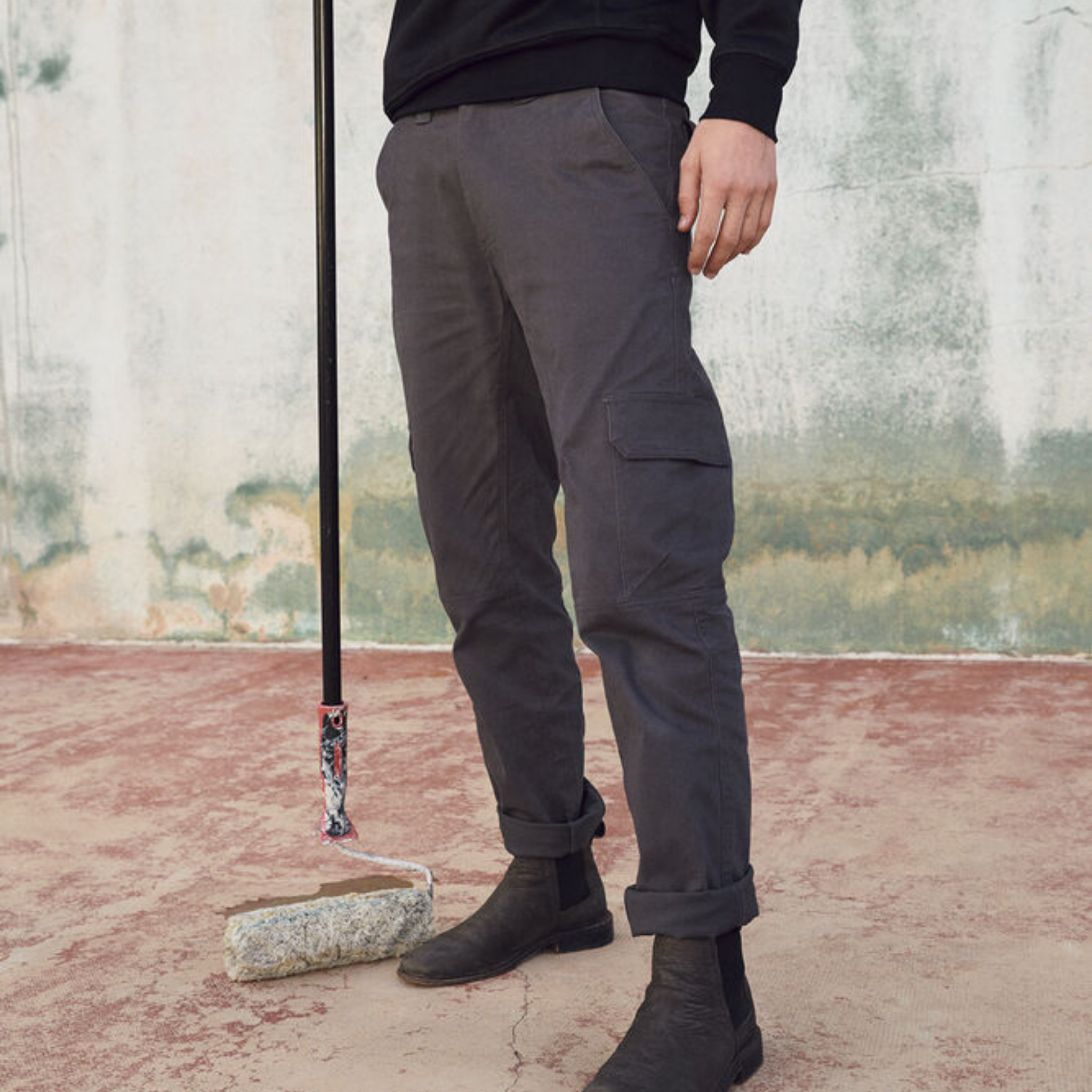 Byxa Cargo Pocket Stretch