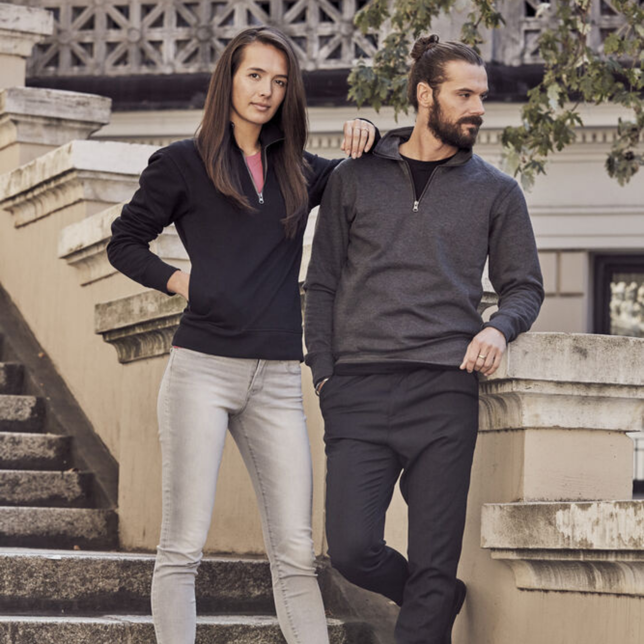 Classic Sweatshirt Half Zip