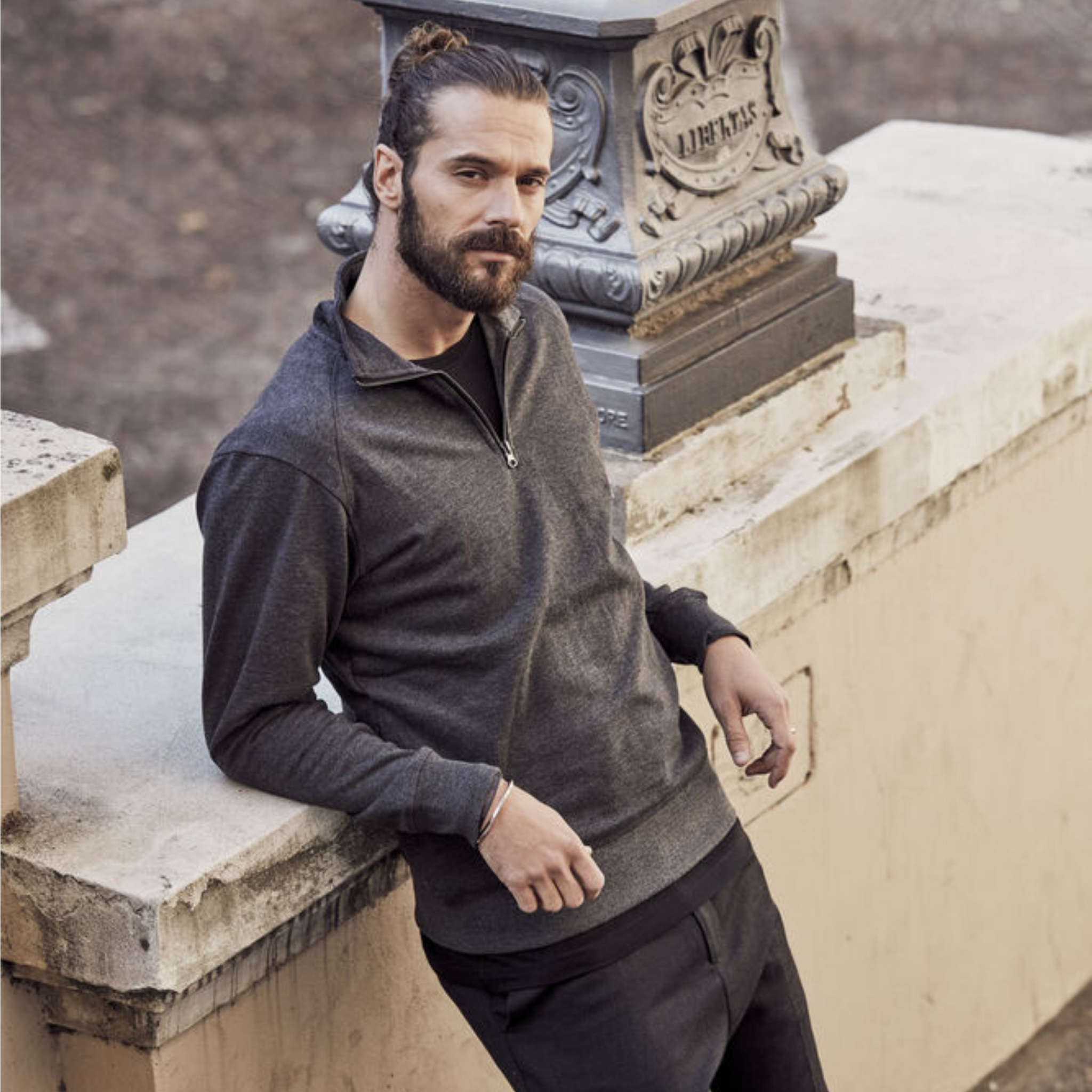 Classic Sweatshirt Half Zip