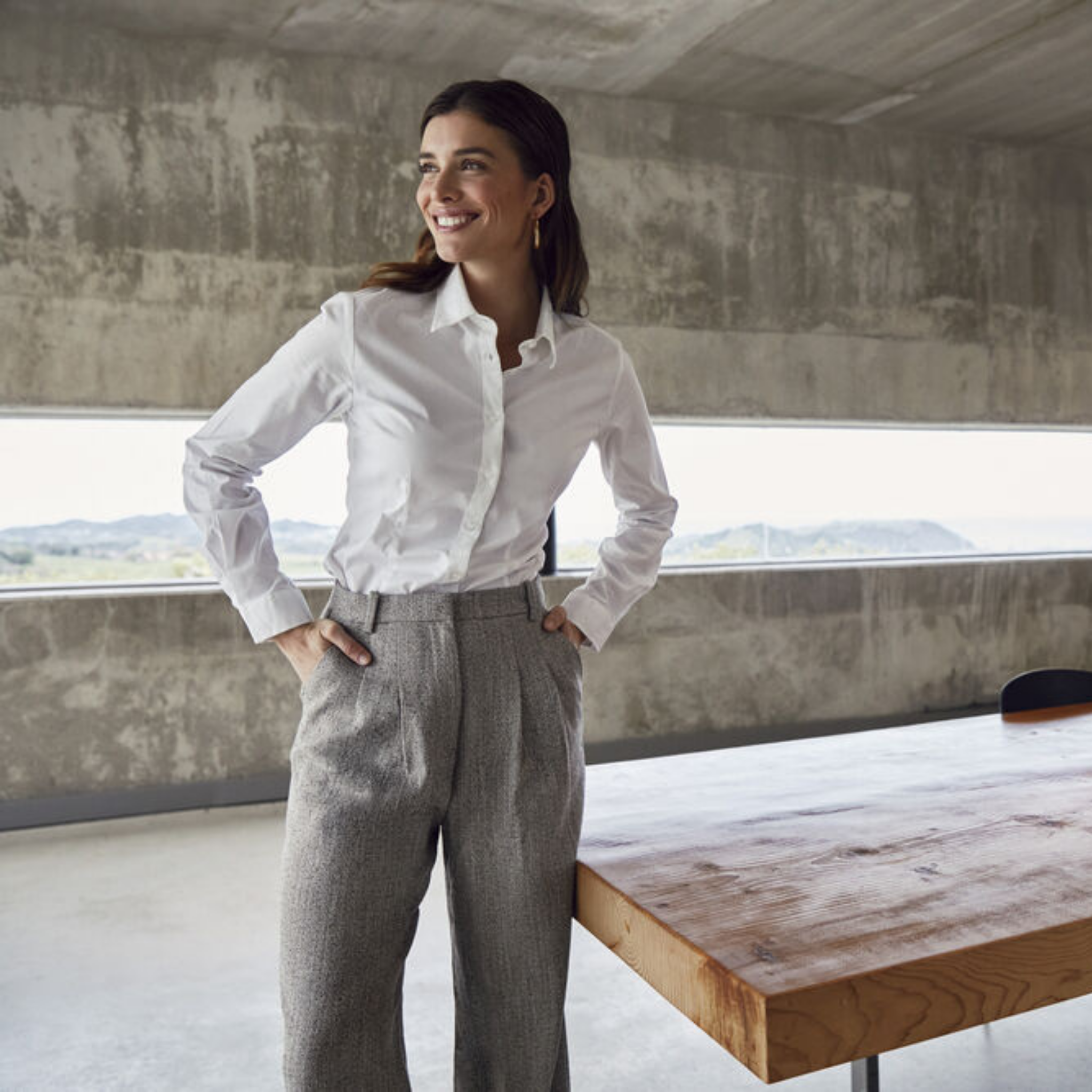 Stretch Shirt L/S Women