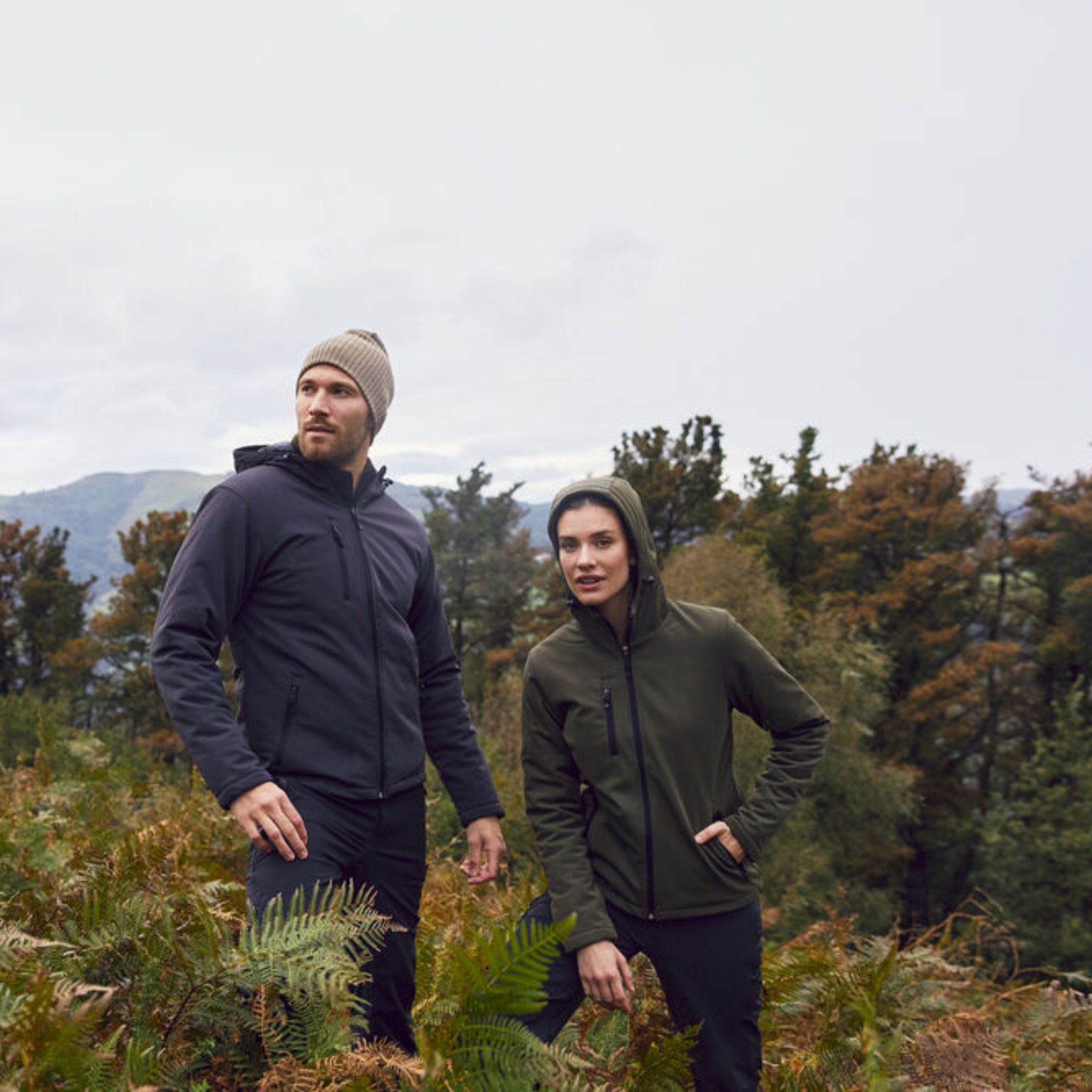 Jacka Padded Hoody Softshell