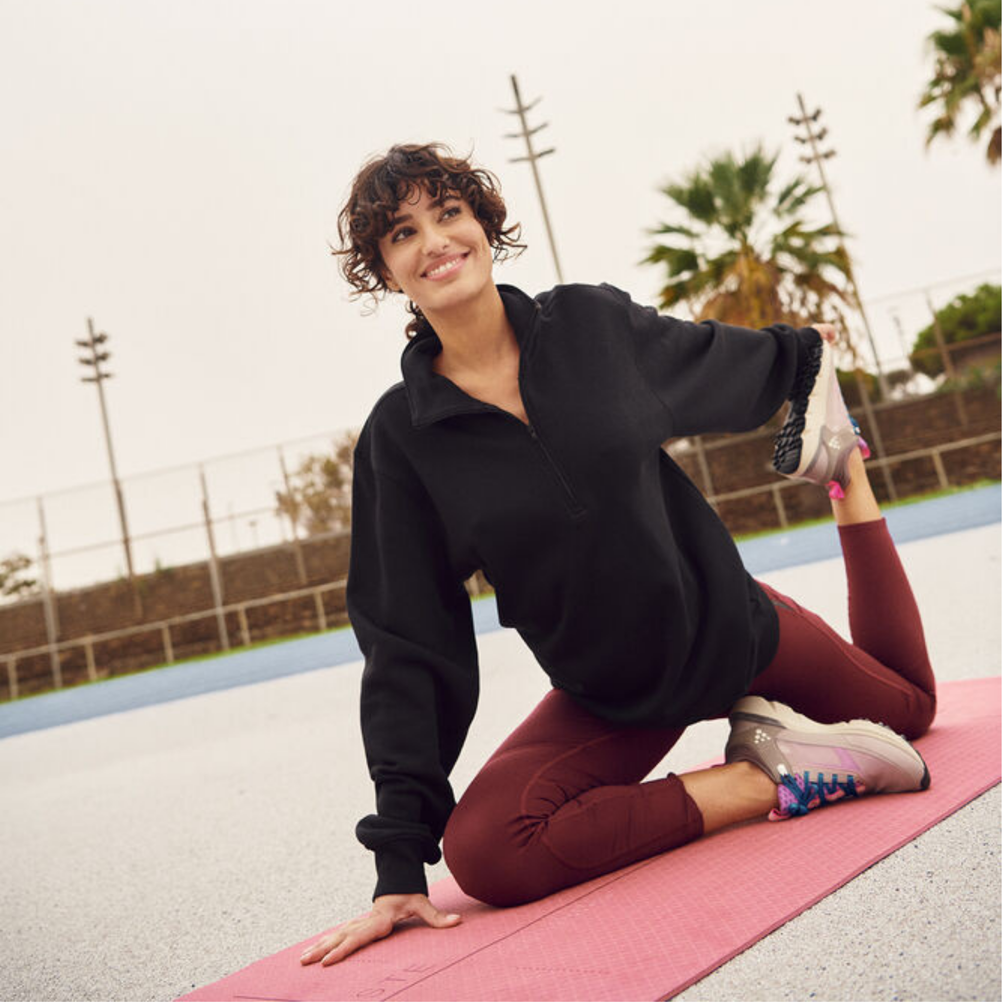 Miami Sweatshirt Half Zip
