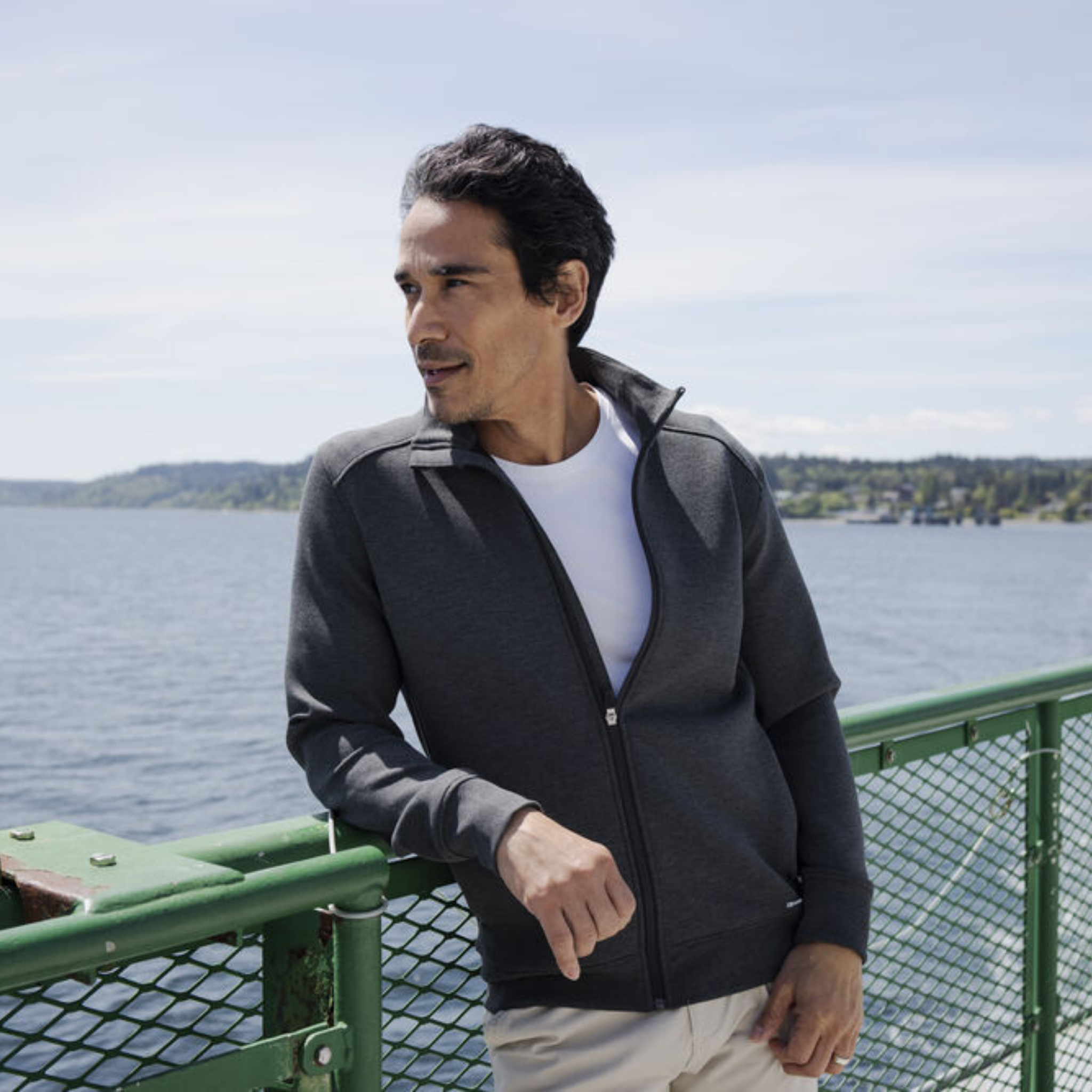 Pemberton Cardigan Tröja Full Zip Men