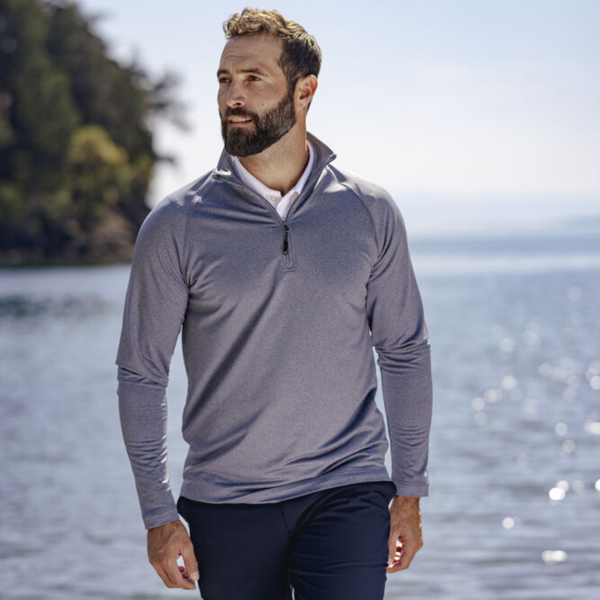 Coos Bay Active Half Zip Men