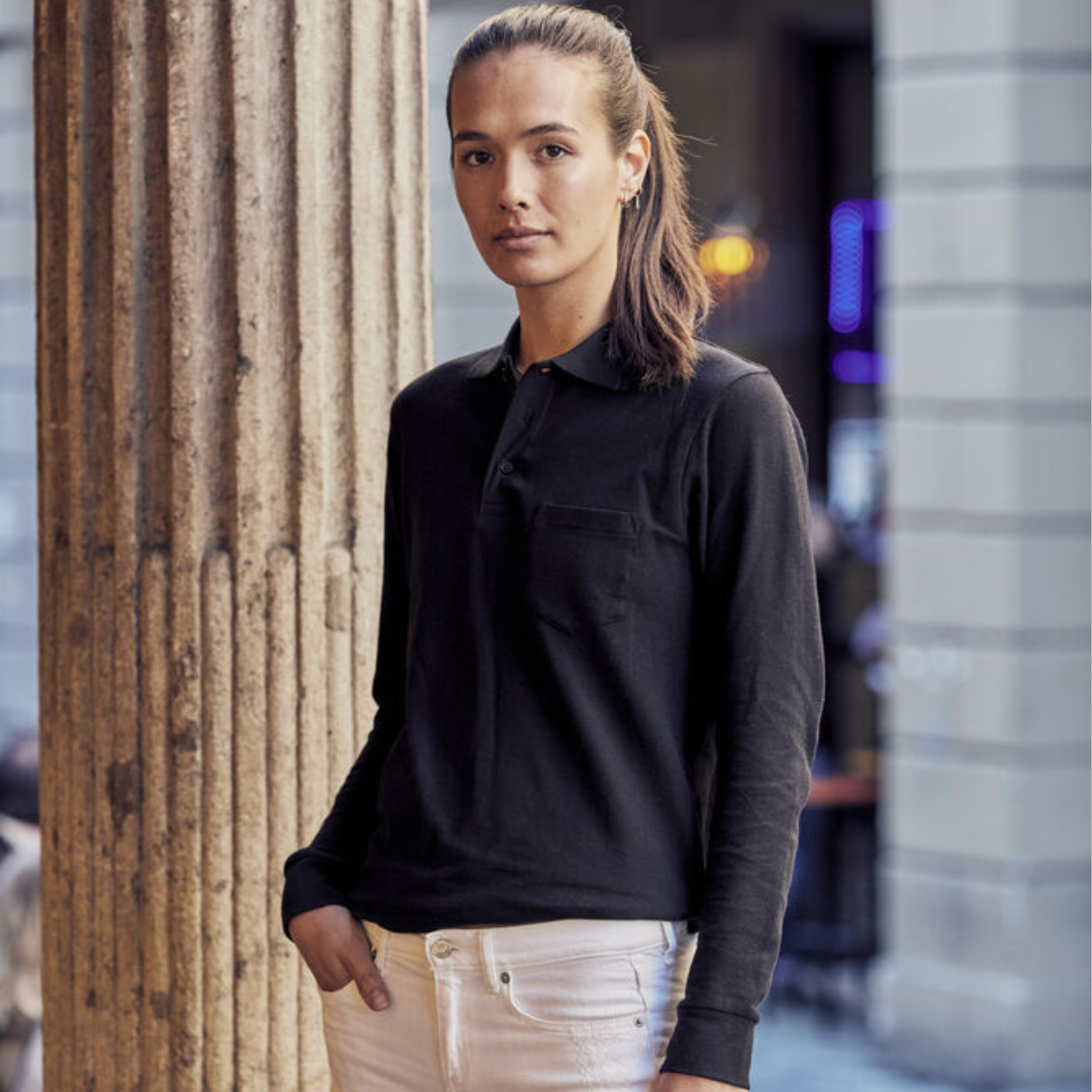Piké Basic Polo Pocket L/S